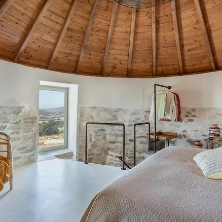 Near - 1br - Jacuzzi - Origin Cycladic Windmill * Nausa