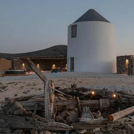 Near - 1br - Jacuzzi - Origin Cycladic Windmill * Nausa