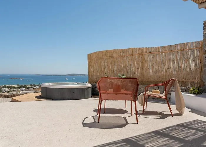 Nyaraló Near - 1br - Jacuzzi - Origin Cycladic Windmill