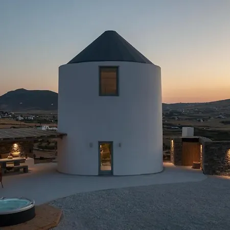 Near - 1br - Jacuzzi - Origin Cycladic Windmill Holiday home Naousa (Paros)