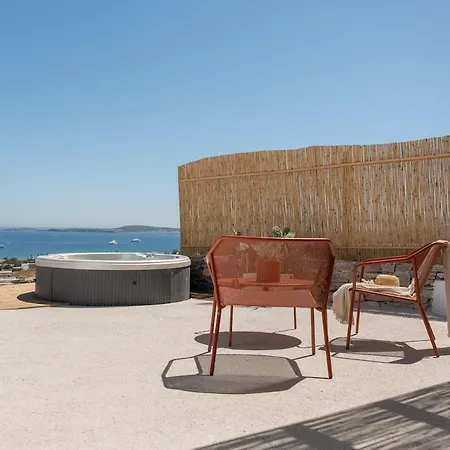 Holiday home Near - 1br - Jacuzzi - Origin Cycladic Windmill