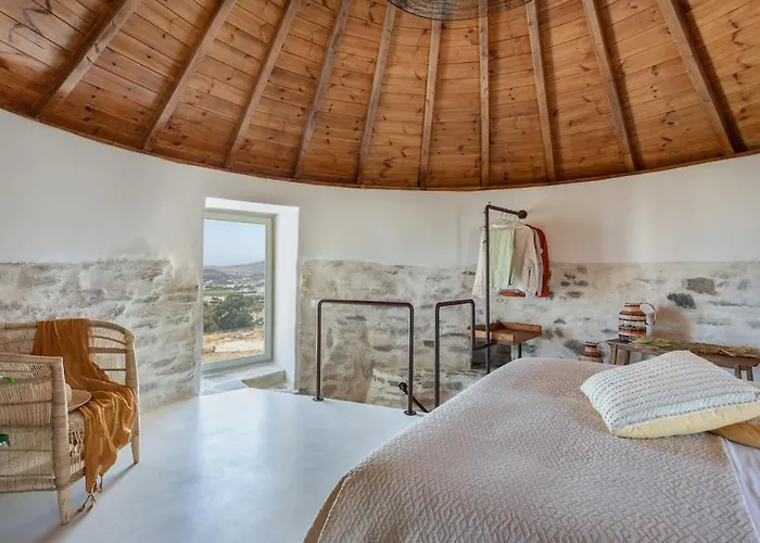 Near - 1br - Jacuzzi - Origin Cycladic Windmill * Науса